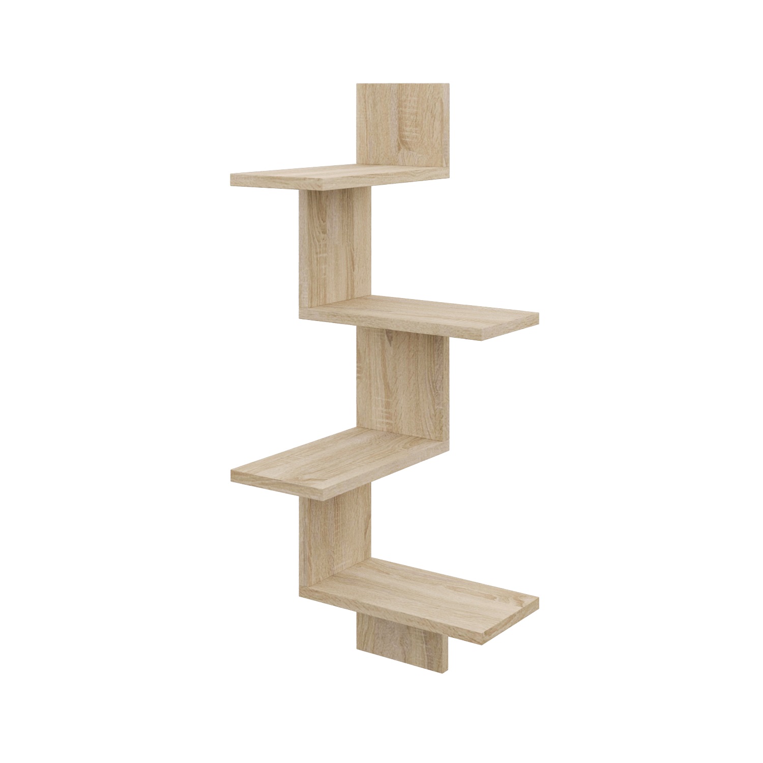 Полиця настінна кутова MEBLIBUD P-114 відкрита