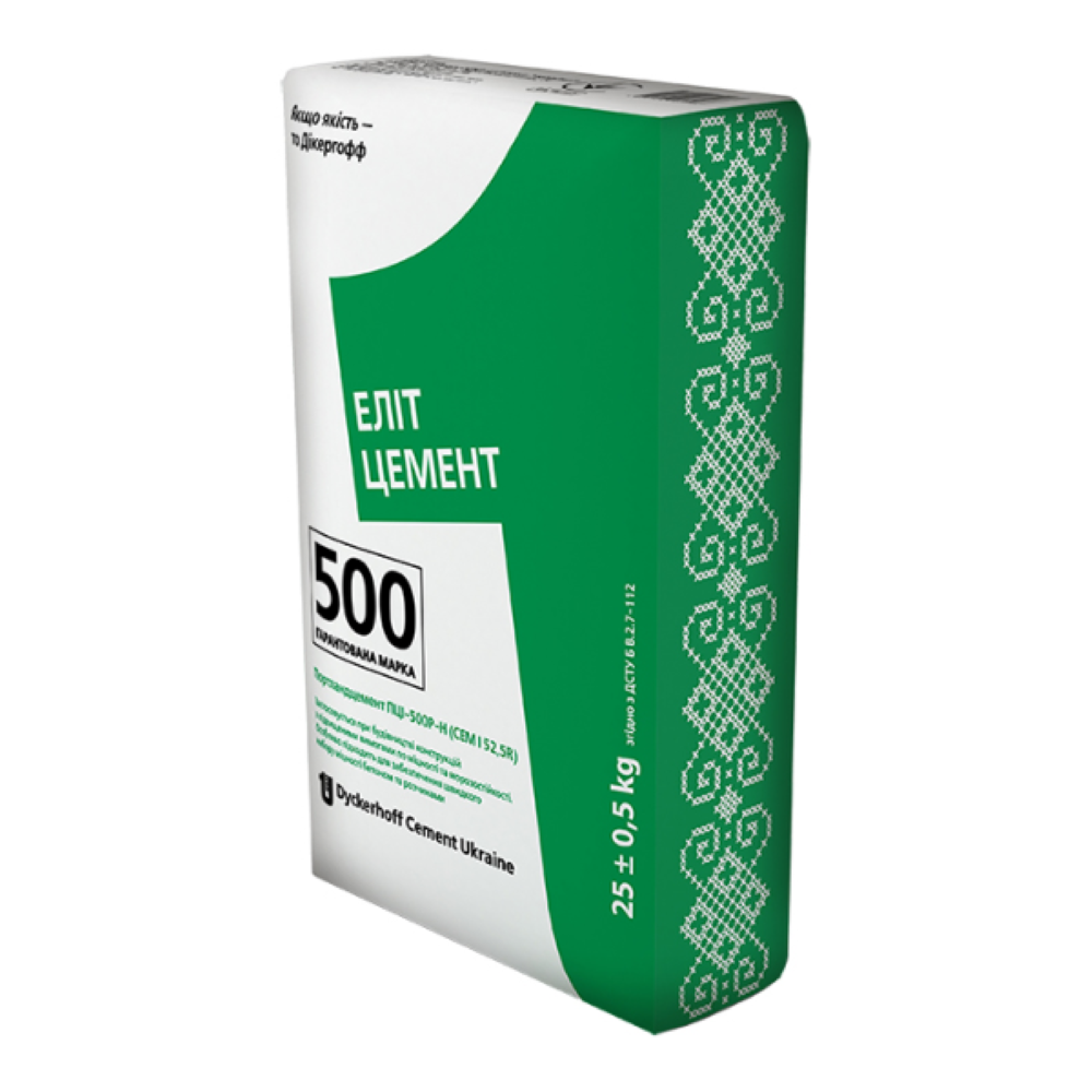 Цемент ПЦ І-500Р-Н Dyckerhoff