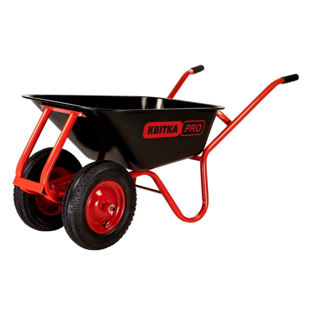 Двоколісна садова тачка КВІТКА PRO Formula 1 Industrial (100 л, 180 кг, PN)