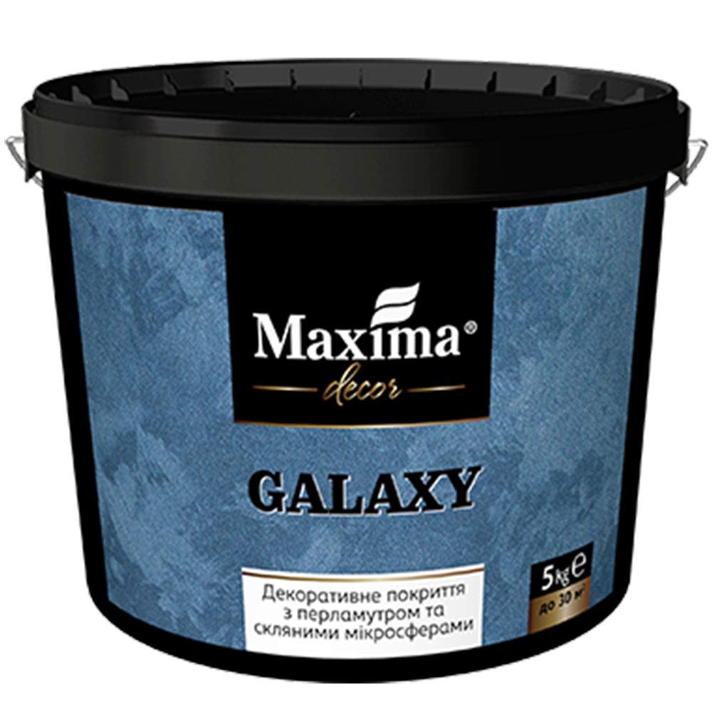 Декоративне покриття з перламутром та скляними мікросферами Galaxy Maxima, 5кг