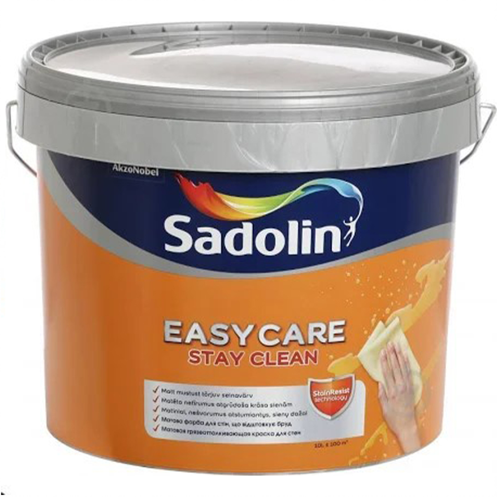 Матова акрилова фарба для стін Sadolin EasyCare, 10л