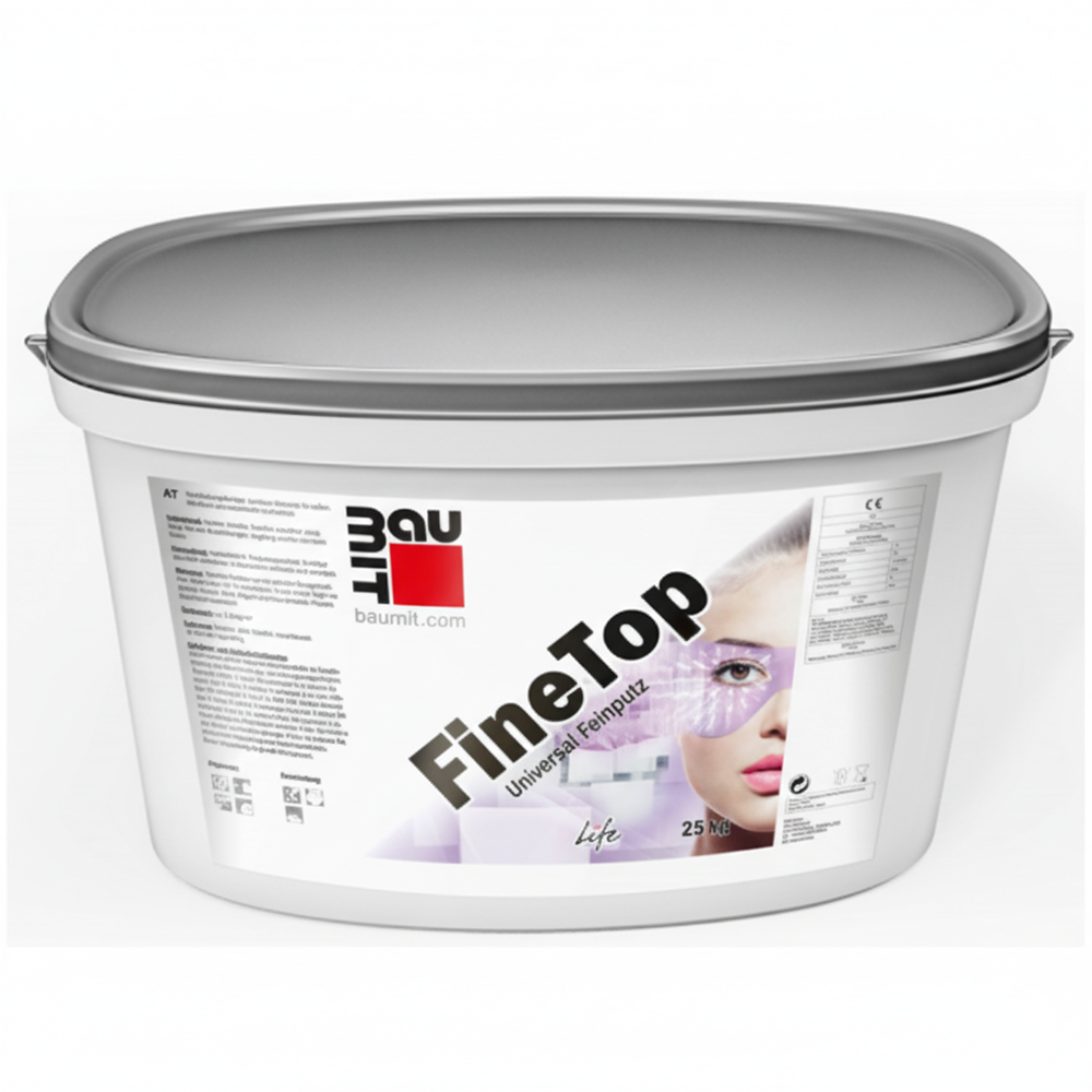 Baumit Fine Top - декоративна силіконова штукатурка "баранець" 25кг