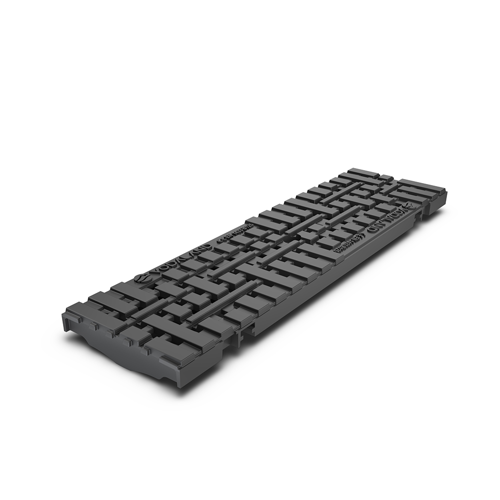  Решітка Base DN100 пластикова чарункова ADA В125 