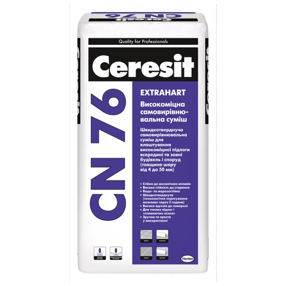 Ceresit CN 76 Высокопрочное покрытие для пола, 25 кг