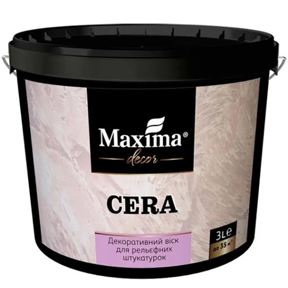 Декоративний віск для рельєфних штукатурок Cera Maxima, 3л