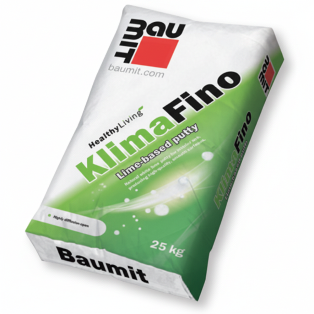 Baumit KlimaFino - суха інтер'єрна вапняна шпаклівка 20кг