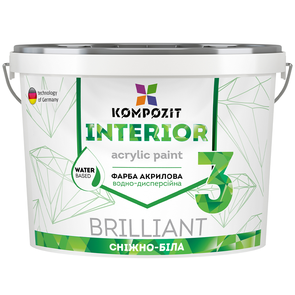 Фарба інтер'єрна INTERIOR 3, 14 кг