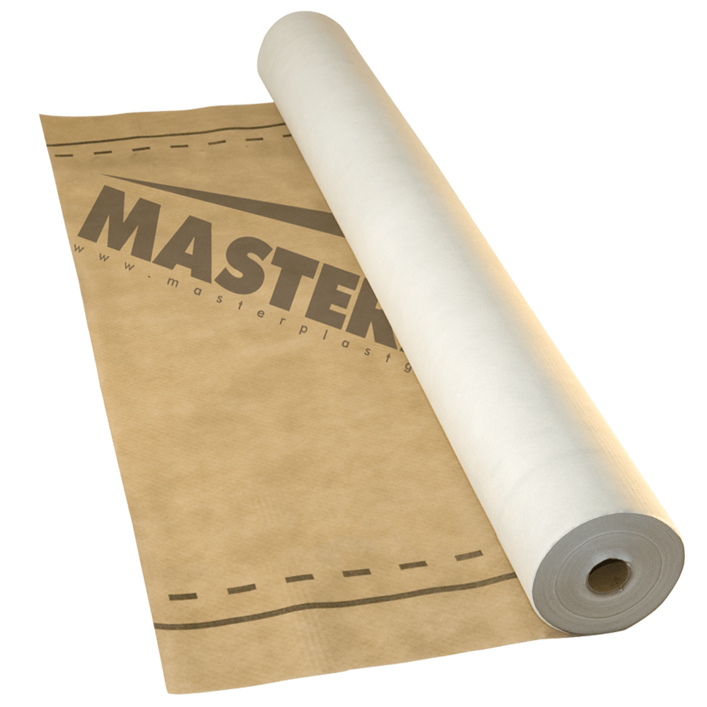 Mastermax 3 Classic тришарова супердифузійна гідроізоляційна підпокрівельна мембрана 135г/м2, 75м2