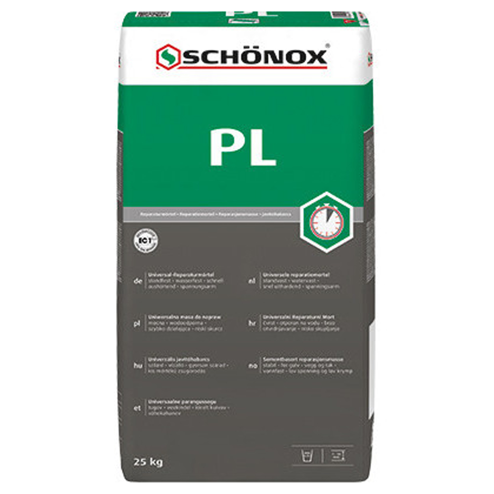 Sika Schonox Pl Plus Ремонтно-вирівнювальна суміш, 25 кг