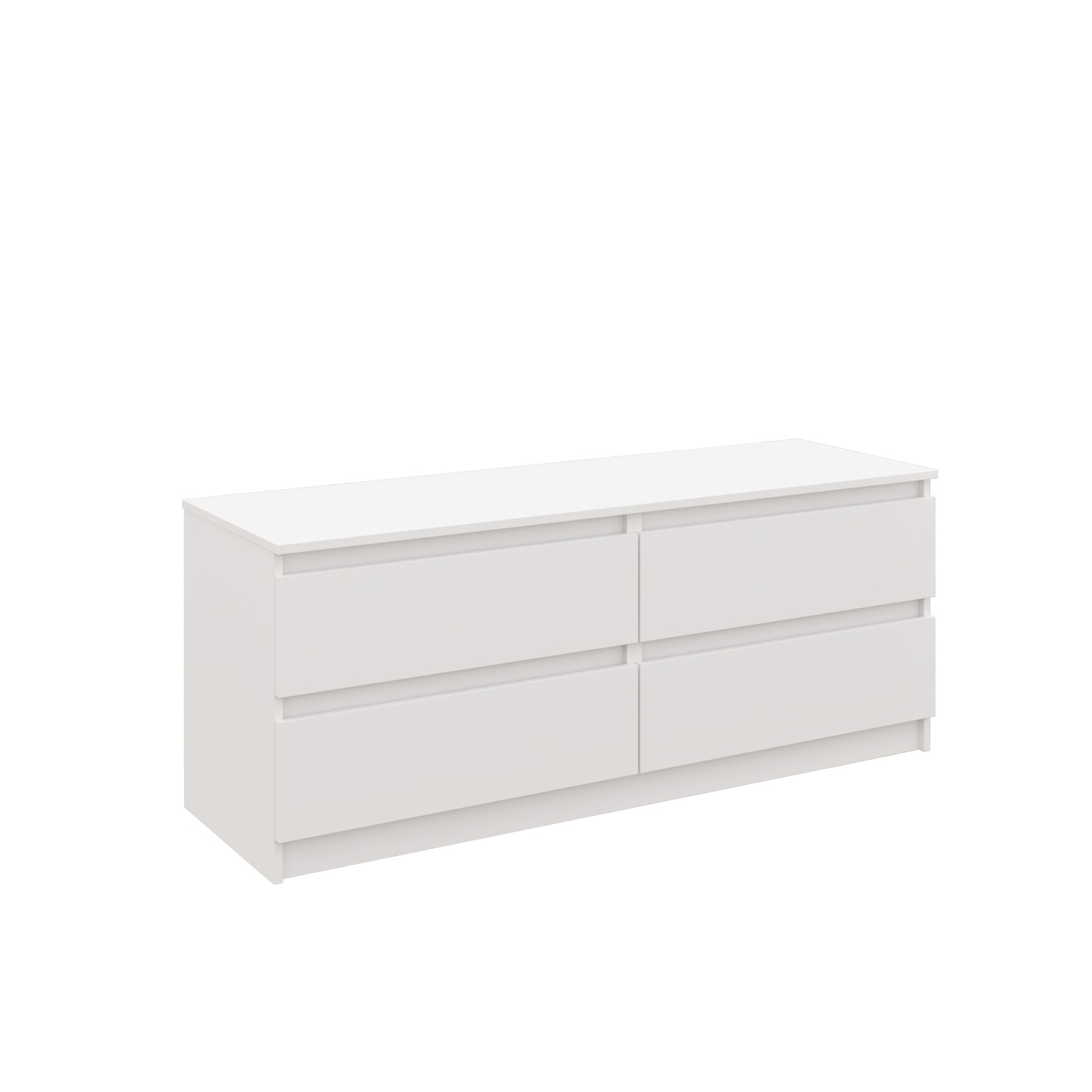 Комод підлоговий MEBLIBUD LINE з 4-ма висувними ящиками 140х45х56см